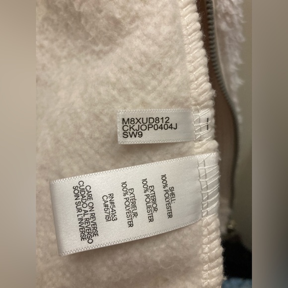 Calvin Klein Sherpa Vest XS/S - Picture 7 of 8